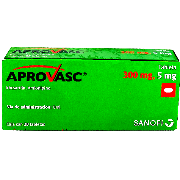 APROVASC 300 MG 5 MG TAB 28
