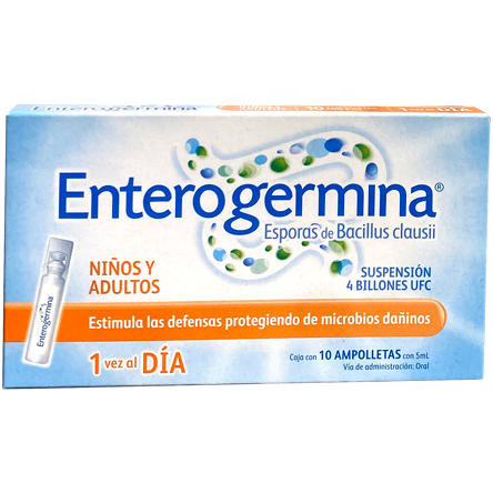 ENTEROGERMINA 4BI SUSP ORAL AMP 10X5ML