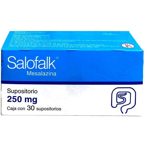 SALOFALK 250 MG SUPS 30