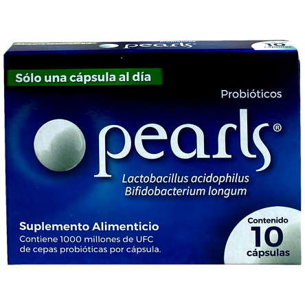 PEARLS PROBIOTIC SUP ALIM 10 CAPS