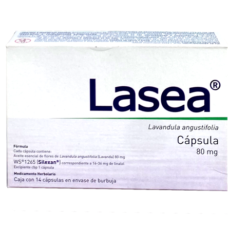 LASEA 80MG CAP 14