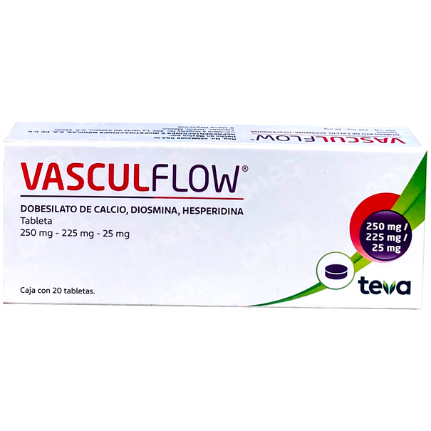 VASCULFLOW 250 225 25MG TAB 20