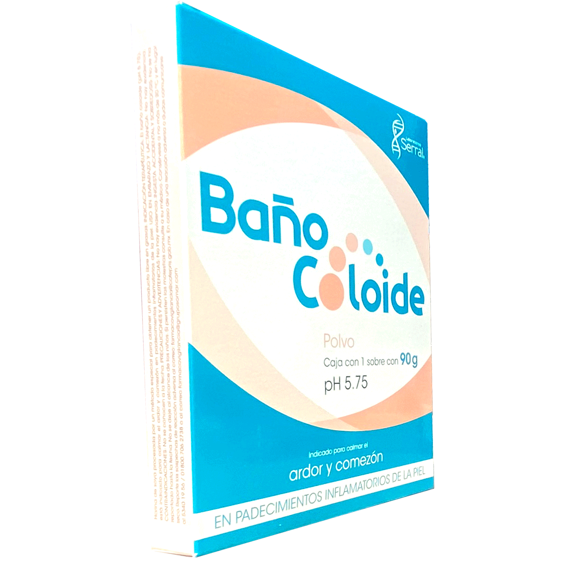 BANO COLOIDE POLVO 90 GR SERRAL