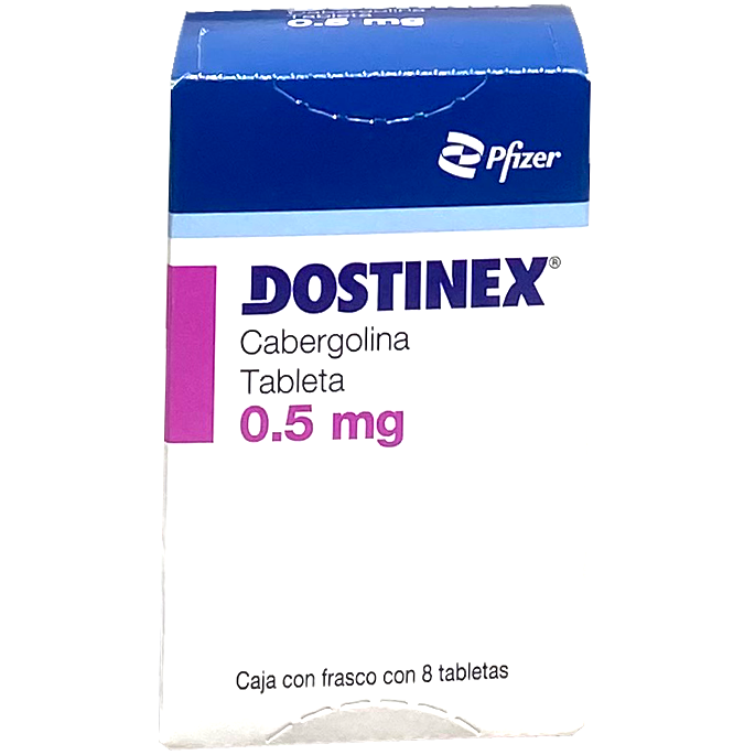 DOSTINEX 0 5 MG TAB 8 537