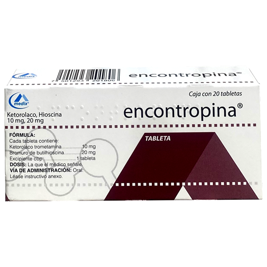 ENCONTROPINA 10 20 MG TAB 20