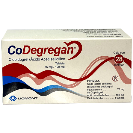 CODEGREGAN 75 100MG TAB 28