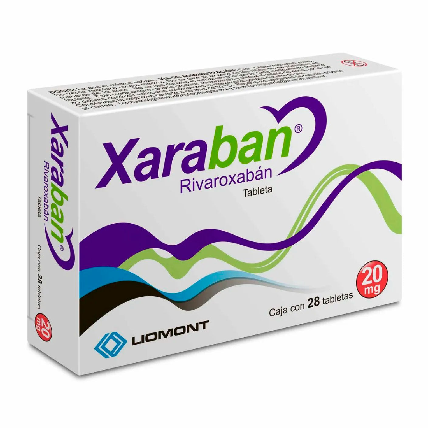 XARABAN 20MG TAB 28