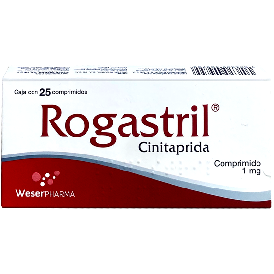 ROGASTRIL 1 MG COMP 25
