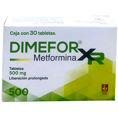 DIMEFOR XR 500MG LIB PROL TAB 30 N