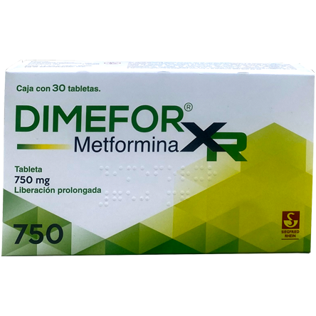 DIMEFOR XR 750MG LIB PROL TAB 30 N