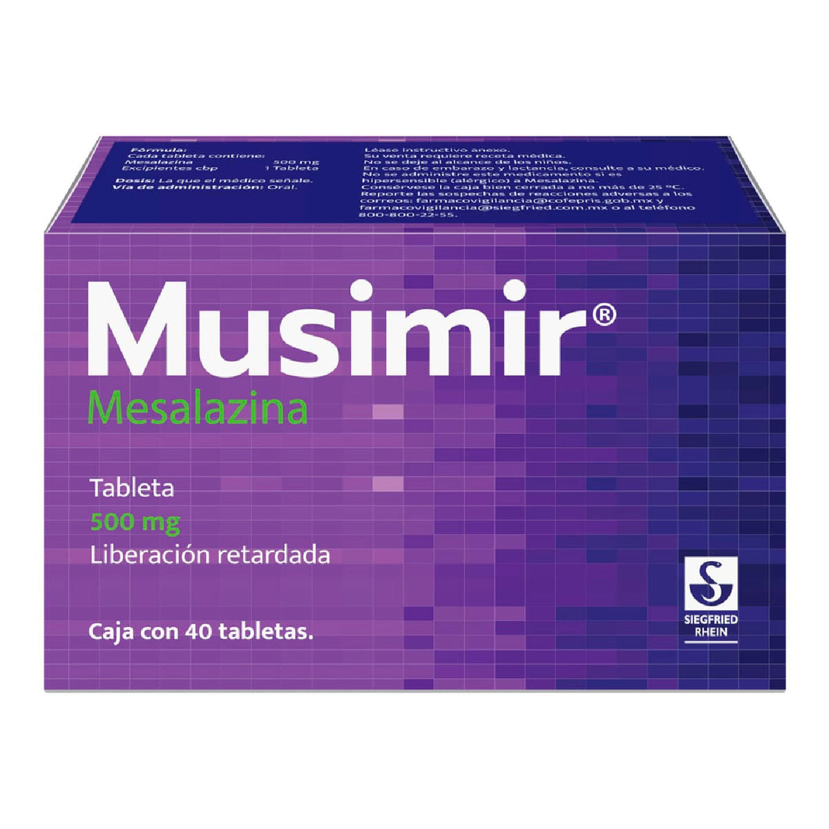 MUSIMIR LR 500 MG TAB 40