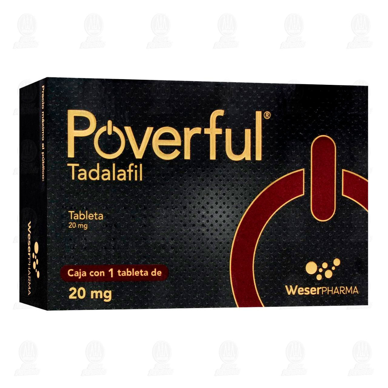 POVERFUL TADALAFIL 20 MG 1 TAB