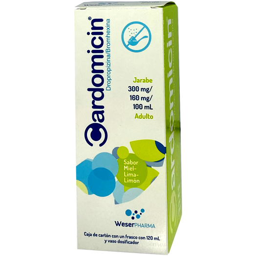 CARDOMICIN ADULTO MIEL LIMON JBE 120ML