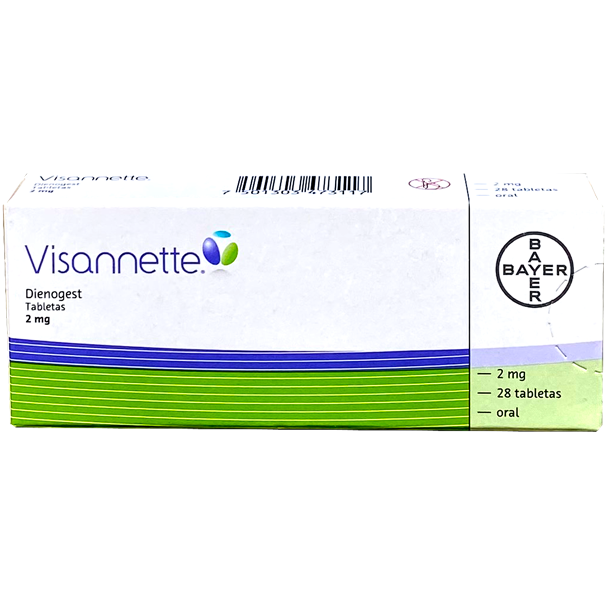 VISANNETTE 2 MG TAB 28