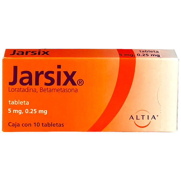 JARSIX 5 0 25MG TAB 10