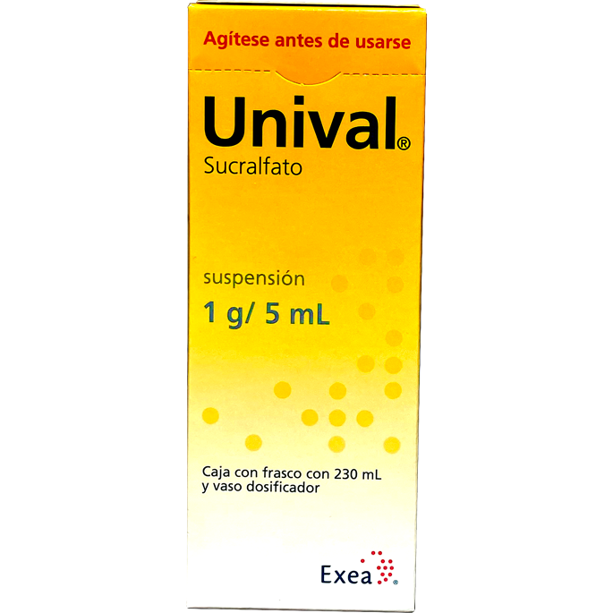 UNIVAL 1G 5ML SUSP 230ML 370