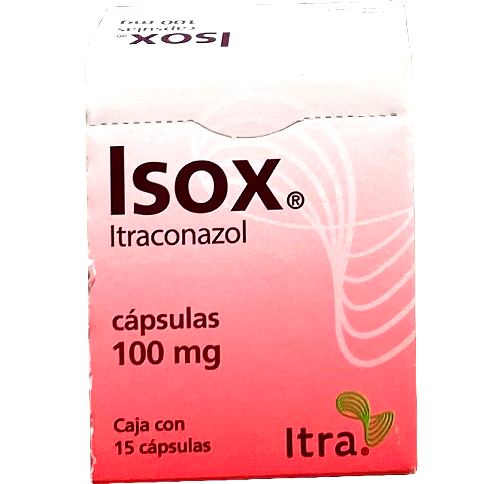 ISOX 15D 100 MG CAPS 15 507
