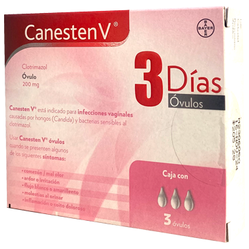 CANESTEN V 3 DIAS 200MG OV 3