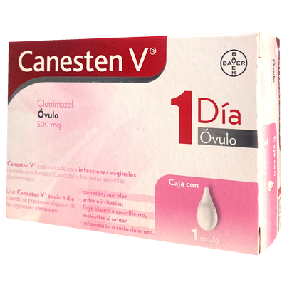 CANESTEN V 1 DIA 500 MG OV 1