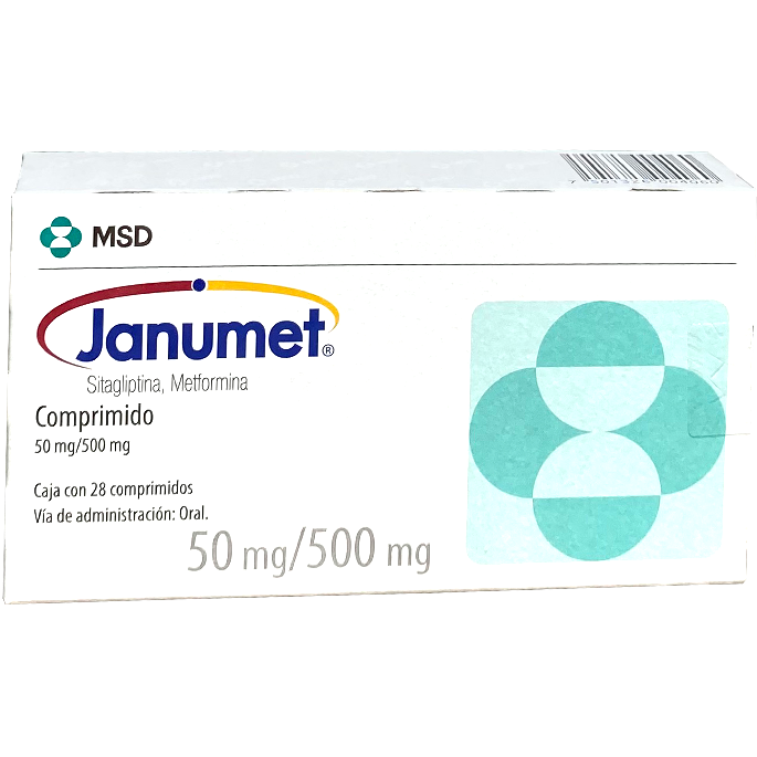 JANUMET 50 500MG CPR28 RECUB 367