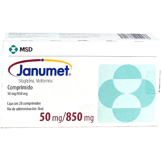 JANUMET 50 850 MG CPR 28 073