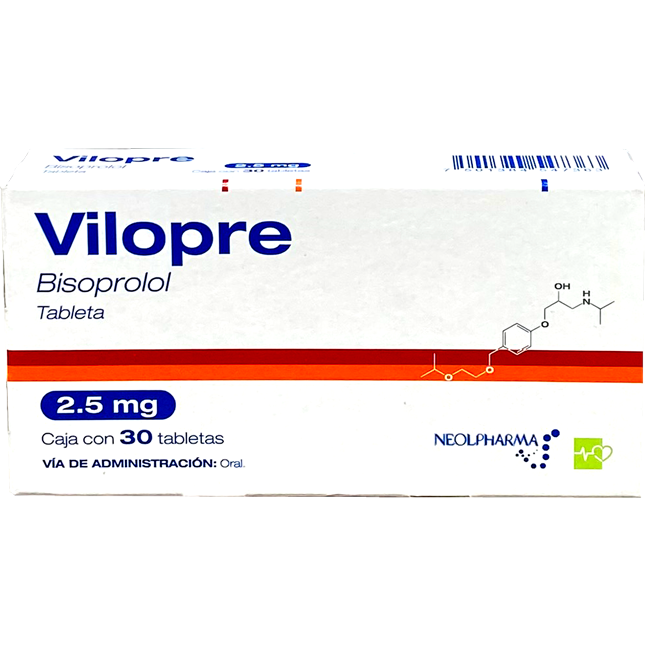 VILOPRE 2 5MG TAB 30 BISOPROLOL
