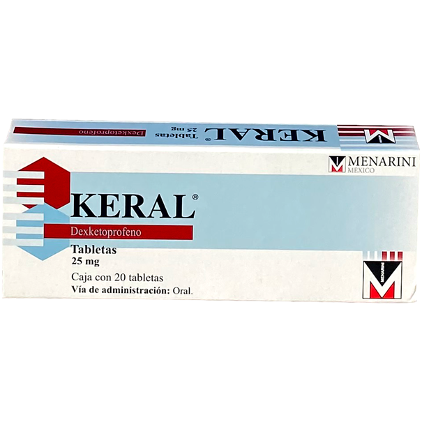 KERAL 25 MG 20 TAB