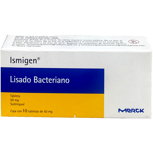 ISMIGEN T 10 50MG SUBLINGUAL pf