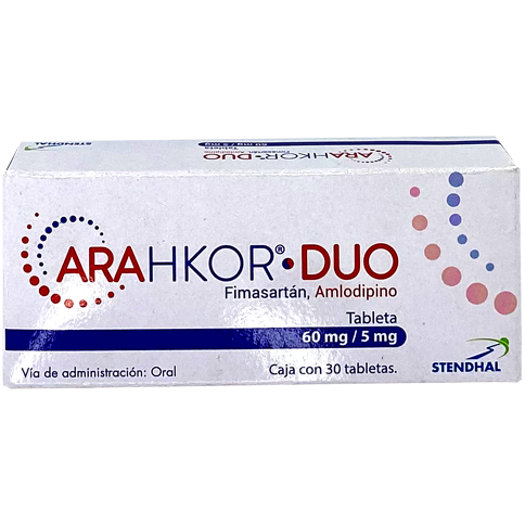 ARAHKOR DUO TAB 30 60MG 5MG