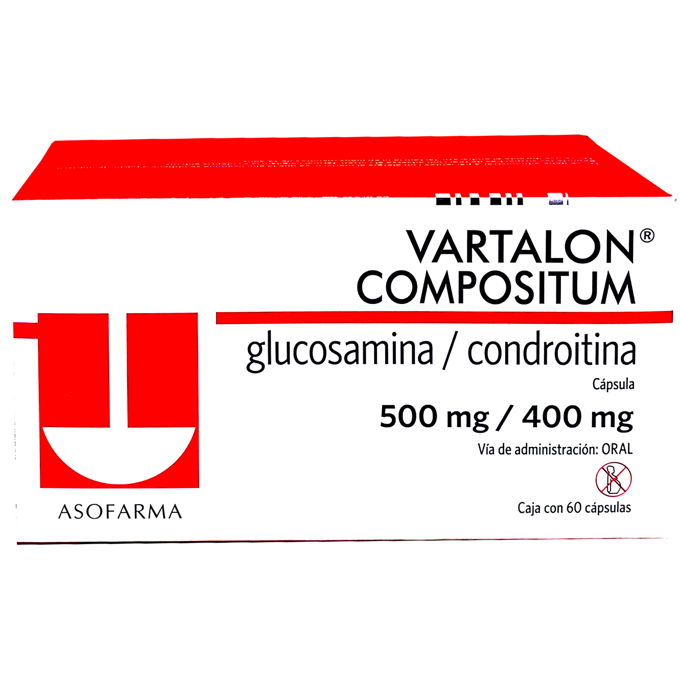 VARTALON COMP 500 400MG CAPS 60