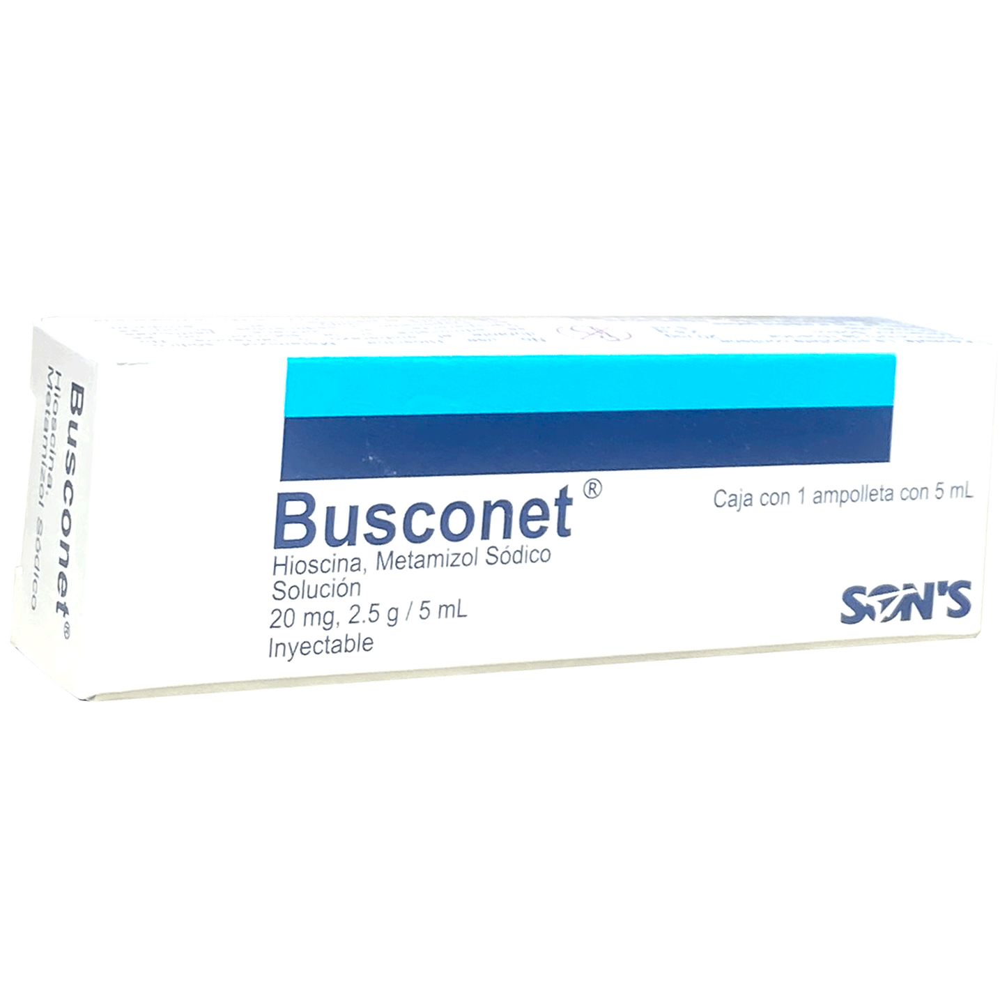 BUSCONET F A Butilhioscina Metamizol