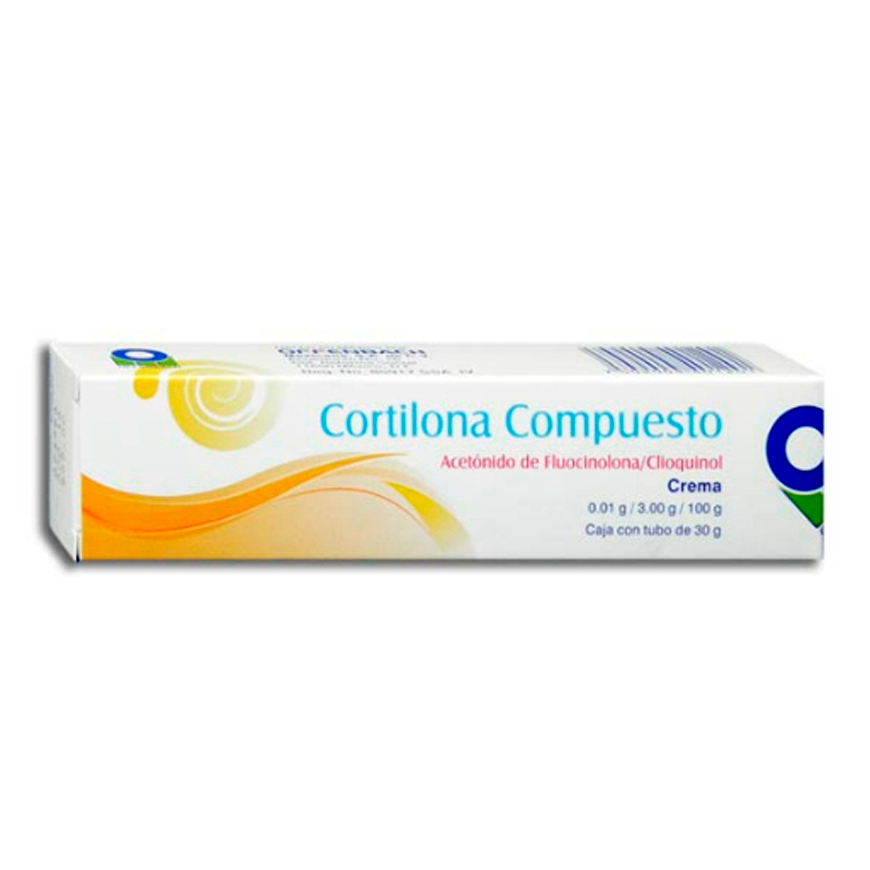 CORTILONA COMPUESTA CRA 30 GR Clioquinol Fluocinolona