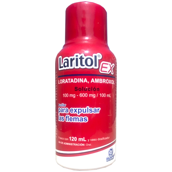 LARITOL EX SOL120 ML Ambroxol Loratadina