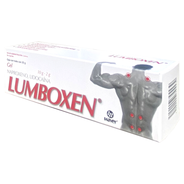 LUMBOXEN GEL 35 G 10G 2G Lidocaina Naproxeno