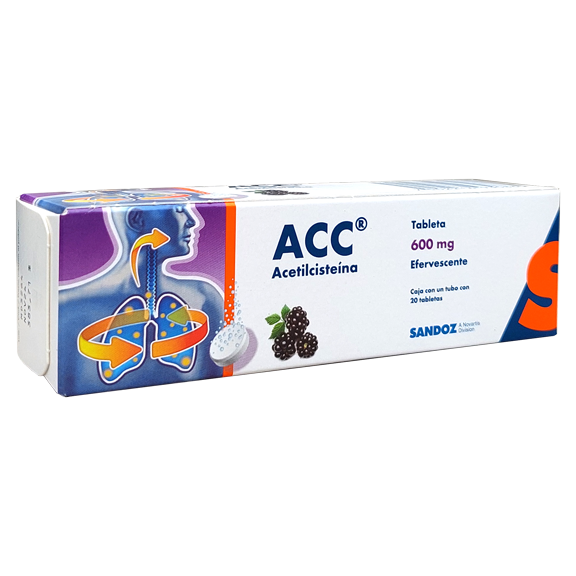 ACC 600 MG TAB EFERV 20
