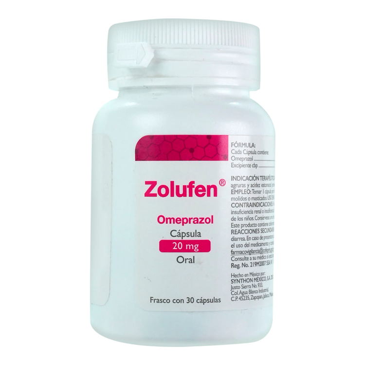 ZOLUFEN 20 MG CAPS 30 Omeprazol