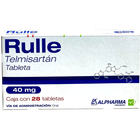 RULLE 40 MG TAB 28 TELMISARTAN