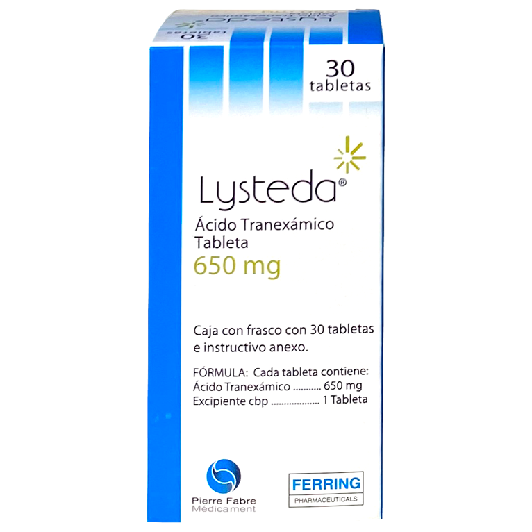 LYSTEDA 650 MG TAB 30