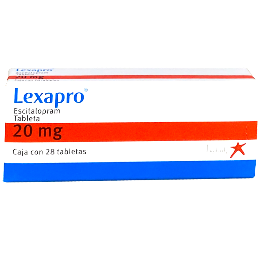 LEXAPRO 20 MG TAB 28