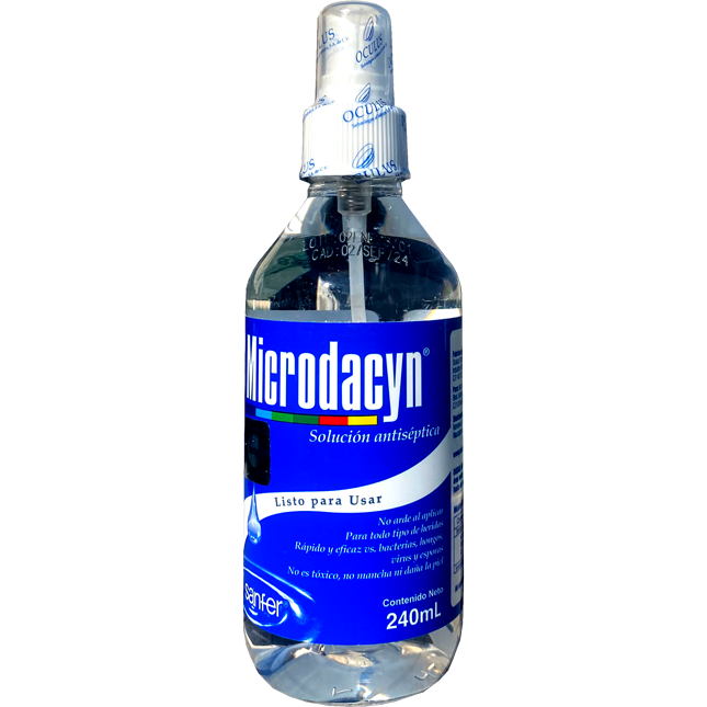 MICRODACYN 60 SOL EST 240 ML