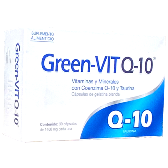 GREEN VIT Q 10 1400MG SUPAL CAP30