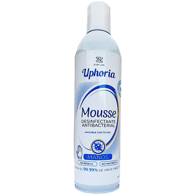 UPHORIA MOUSSE DESINFECTANTE ANTIBACT SPRAY 363GR