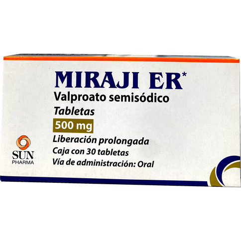 MIRAJI ER 500 MG LIB PROL TAB 30