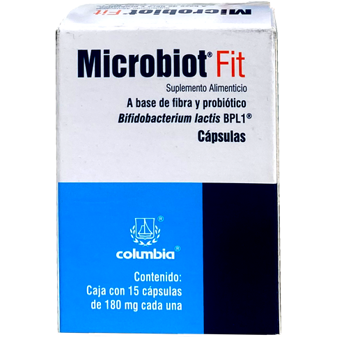 MICROBIOT FIT 50MG CAPS 15