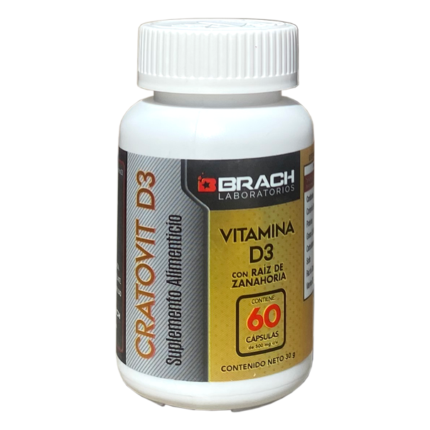 CRATOVIT D3 RAIZ ZANAHORIA 60 CAPS