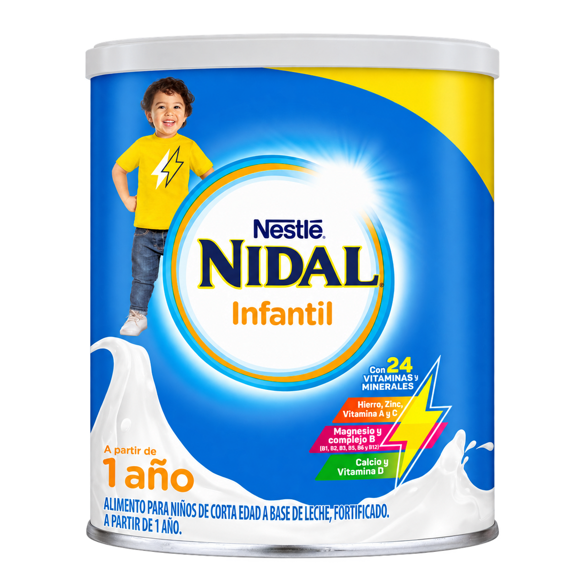 LECHE NIDAL INFANTIL 3 1 5 K — fondo transparente, formato 1:1