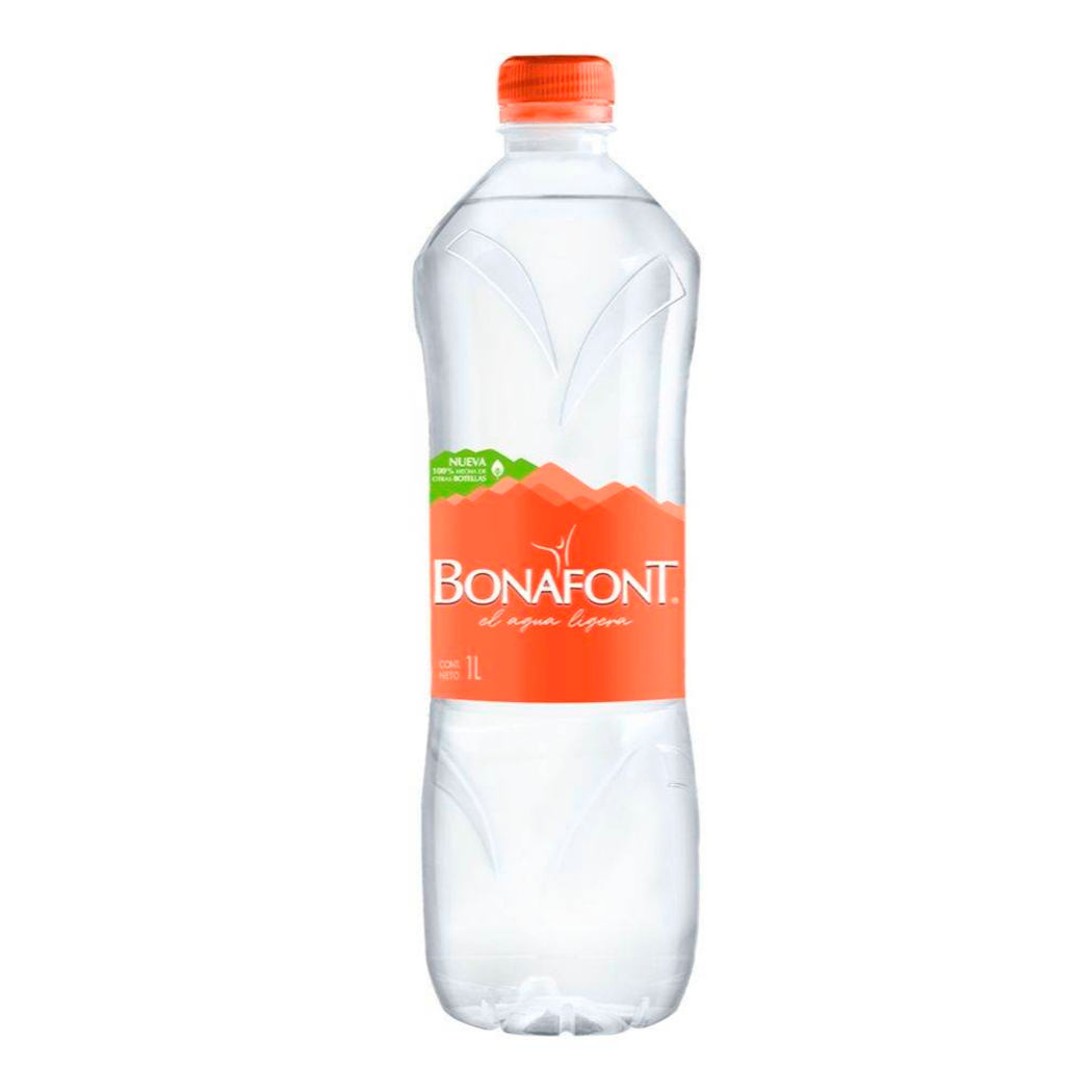 BONAFONT AGUA 1 LITRO
