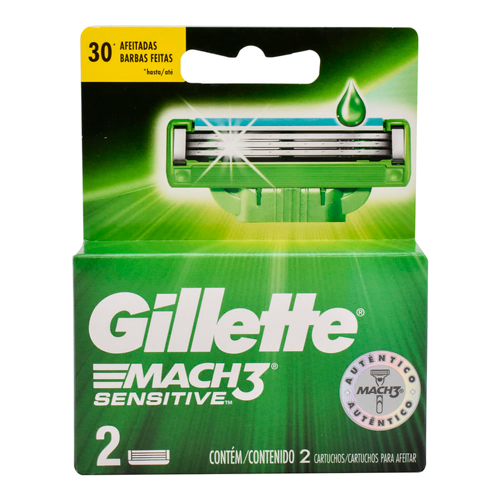 CARTUCHO GTTE MACH 3SENSITV C 2
