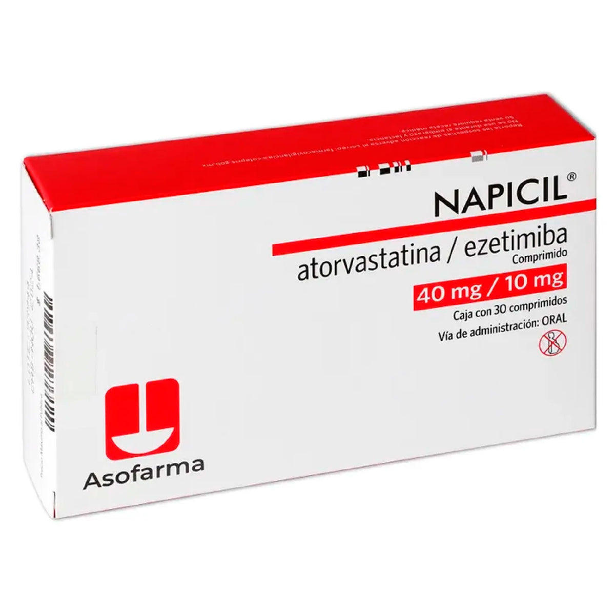 NAPICIL 40MG 10MG 30 COMPR