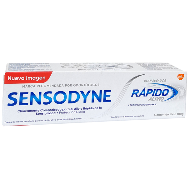 SENSODYNE RAPIDO ALIVIO BLANQ 100 G